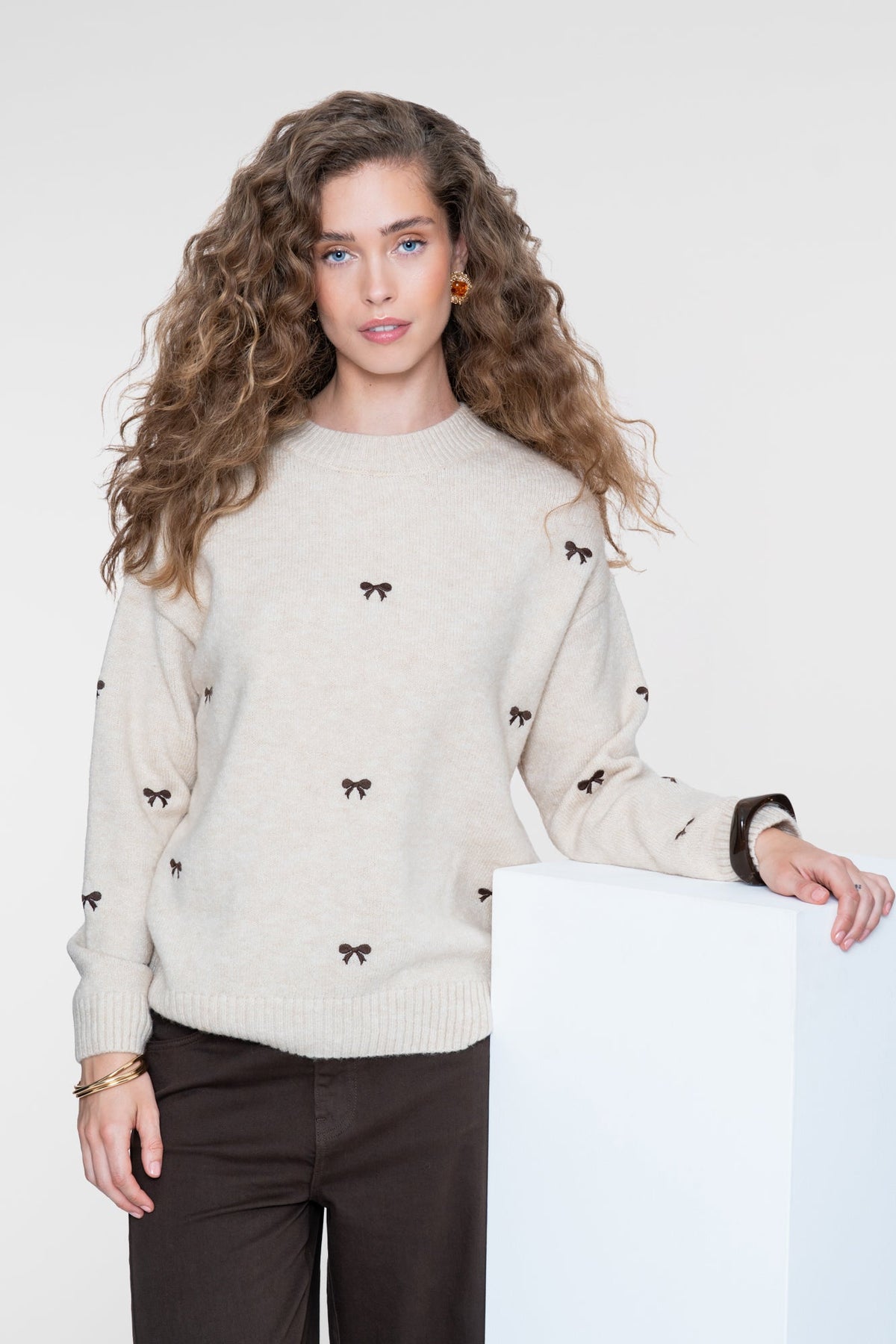 Geisha trui beige 5