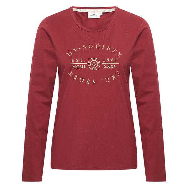Hv Society - Top - Burgundy