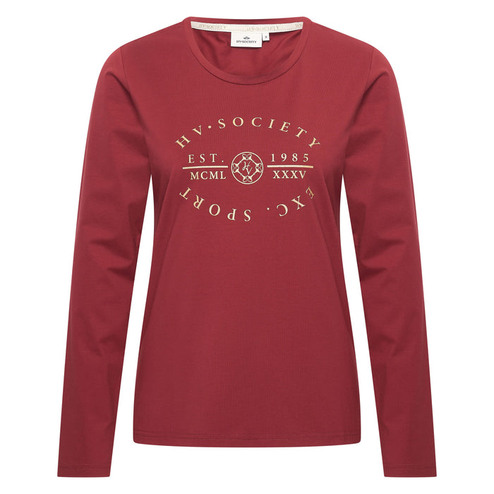 Hv Society - Top - Burgundy