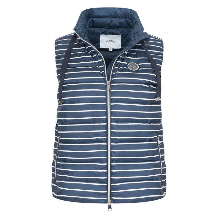 Hv Society - Bodywarmrs - Navy-White