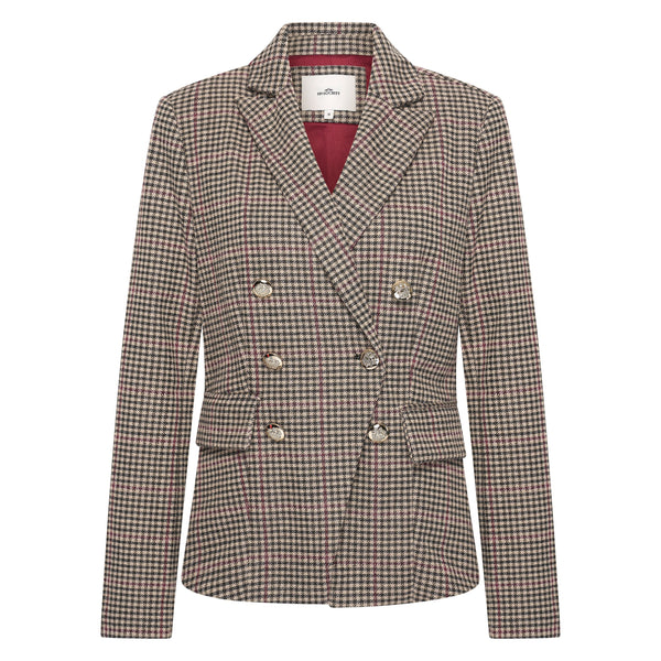 Hv Society - Blazer - Burgundy