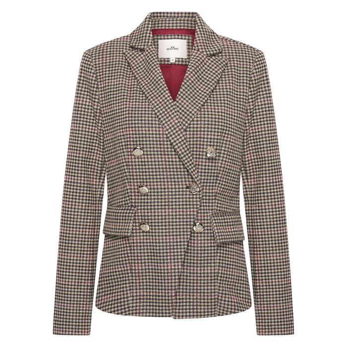 Hv Society - Blazer - Burgundy