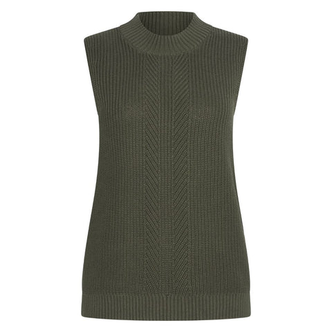 Hv Society - Sleeveless Pullover Hvseva - Army