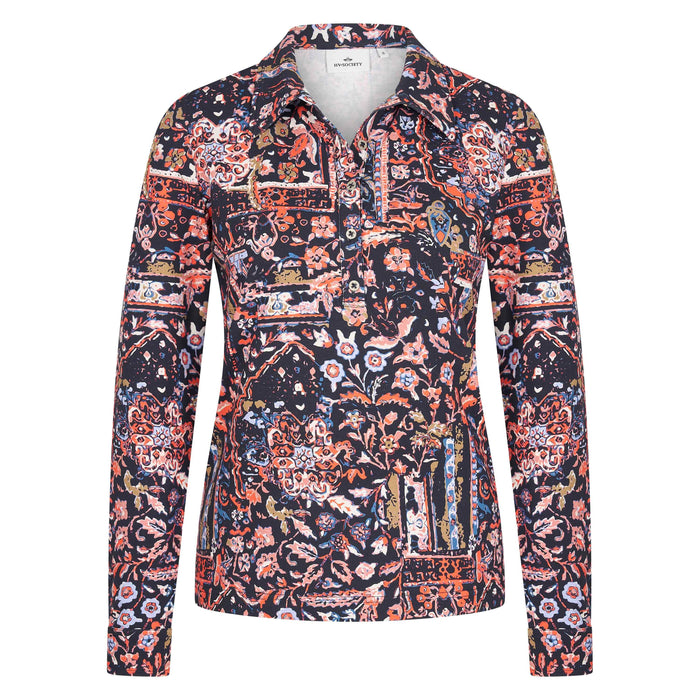 Hv Society - Poloshirt Hvsraphaelle - Navy