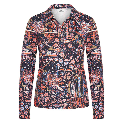 Hv Society - Poloshirt Hvsraphaelle - Navy