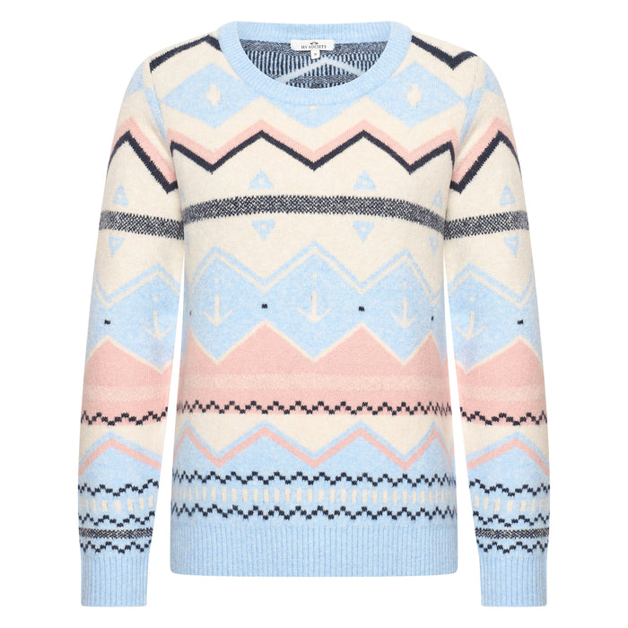 Hv Society - Pullover - Lightblue