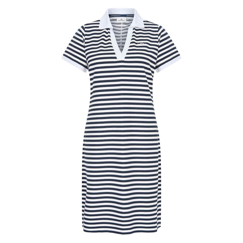 0402103604 - Dress HVSJolene  - 5580 - Navy-White