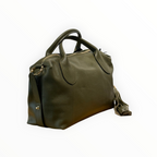 Brands Only Webshop Baldinini handtas in groen leder met elegante afwerking en ritssluiting