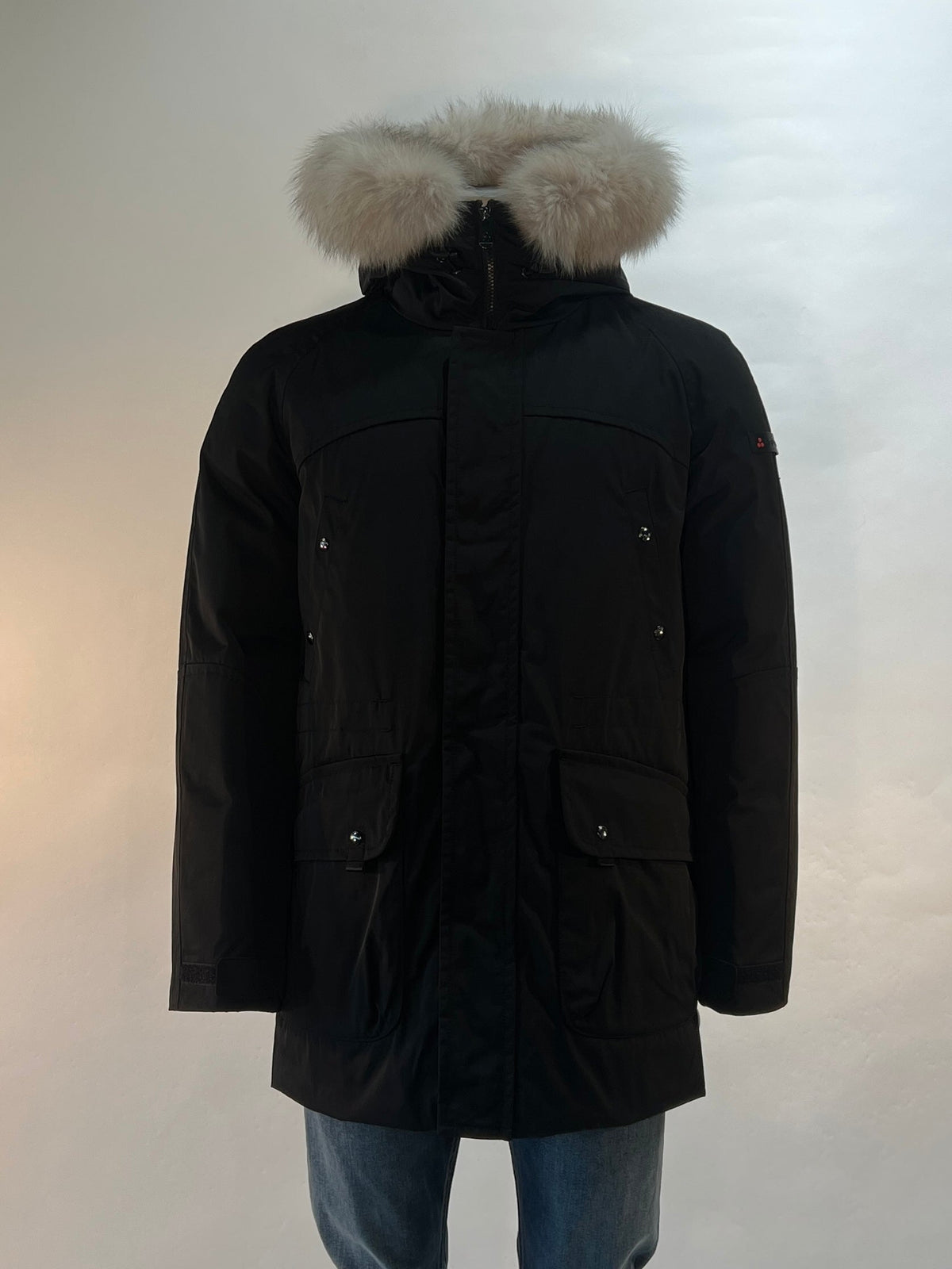 Peuterey jas winter zwart pour hangend – 3