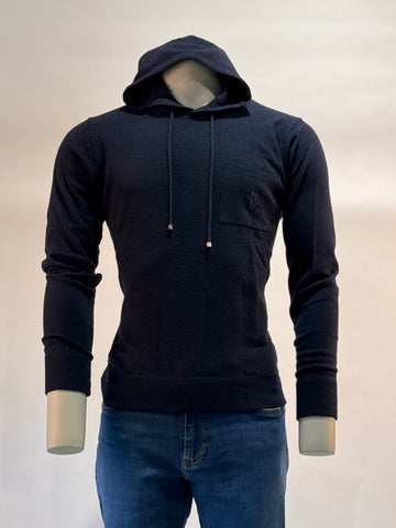 Billionaire - Trui met kap - Donkerblauw