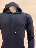 Billionaire - Trui met kap - Donkerblauw