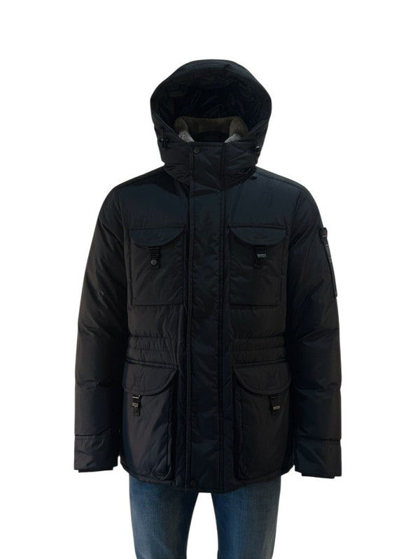 Peuterey jas donker blauw pour heren