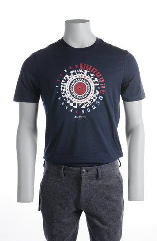 Ben Sherman - T-Shirt - Blauw