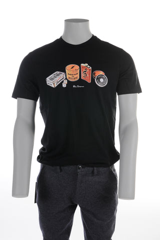 Ben Sherman - T-Shirt - Zwart