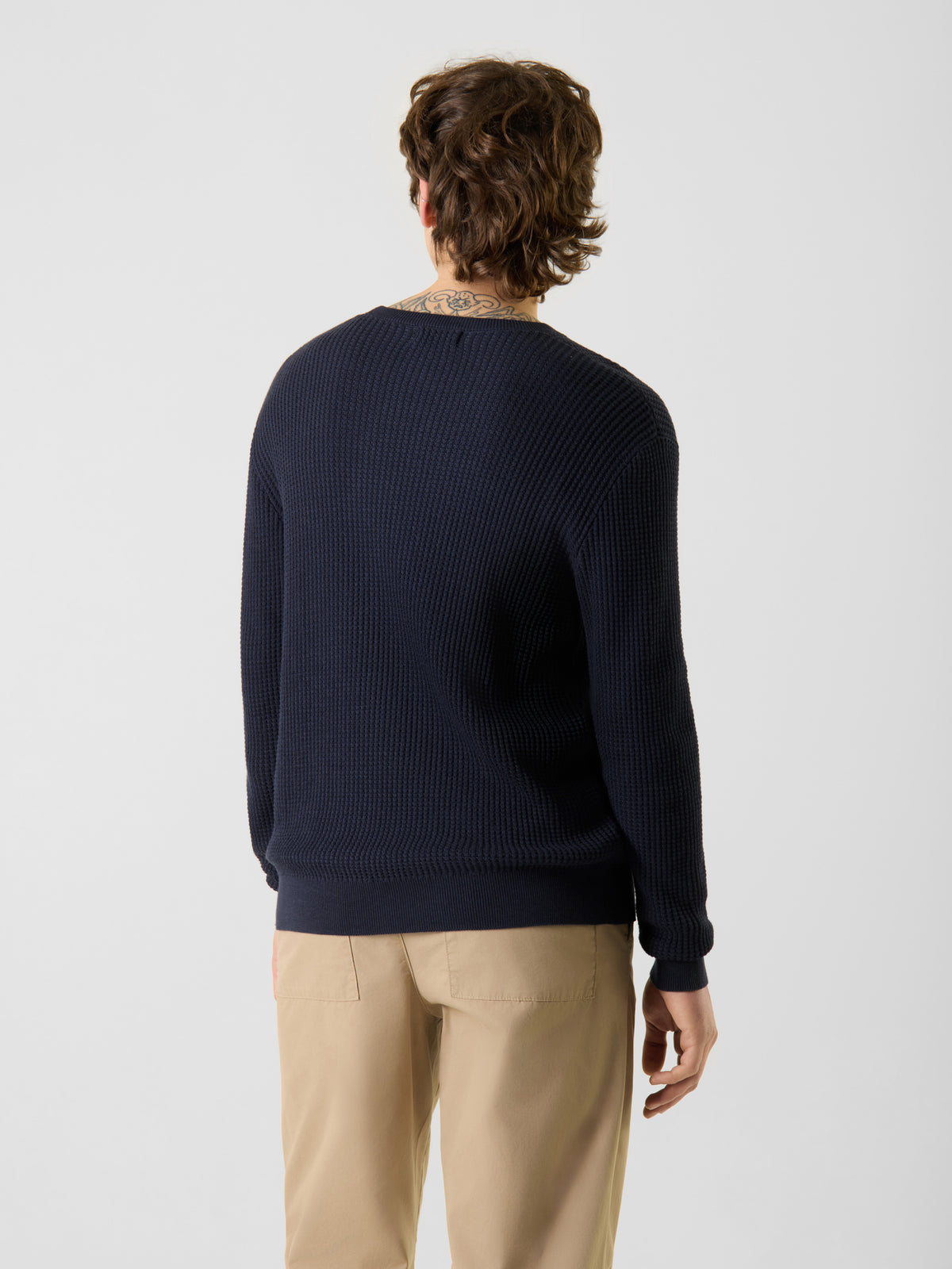 ANTWRP pull bleu foncé pour homme – 2