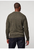 Antwrp Mouline Crewneck Knit Donkergroen - detail 3