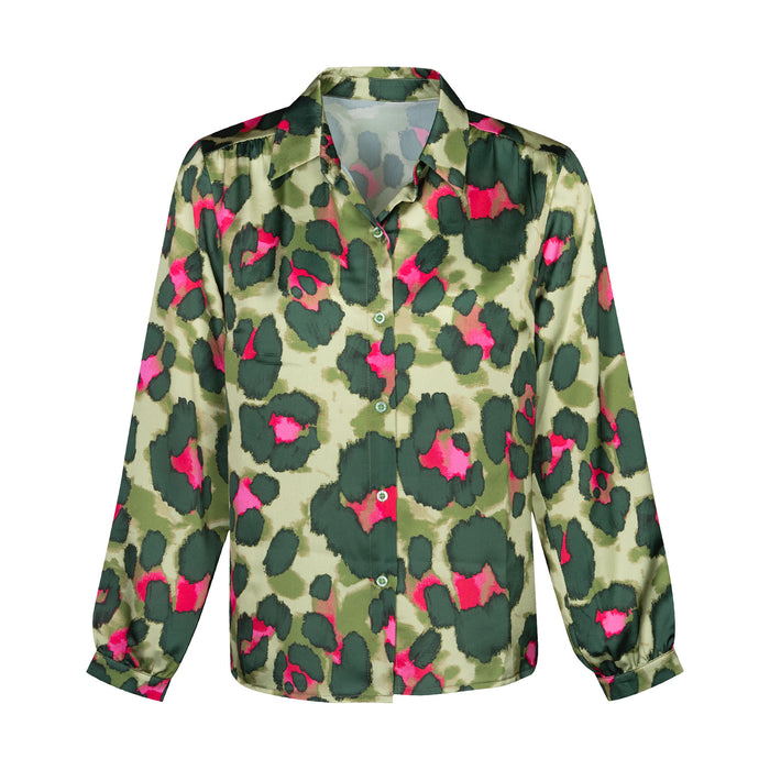 Green Ice - Blouse - Khaki