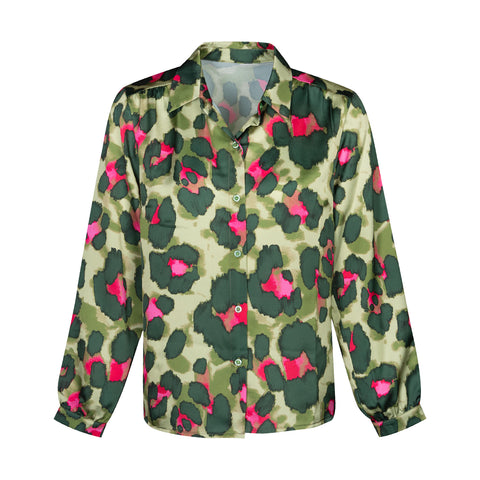 Green Ice - Blouse - Khaki