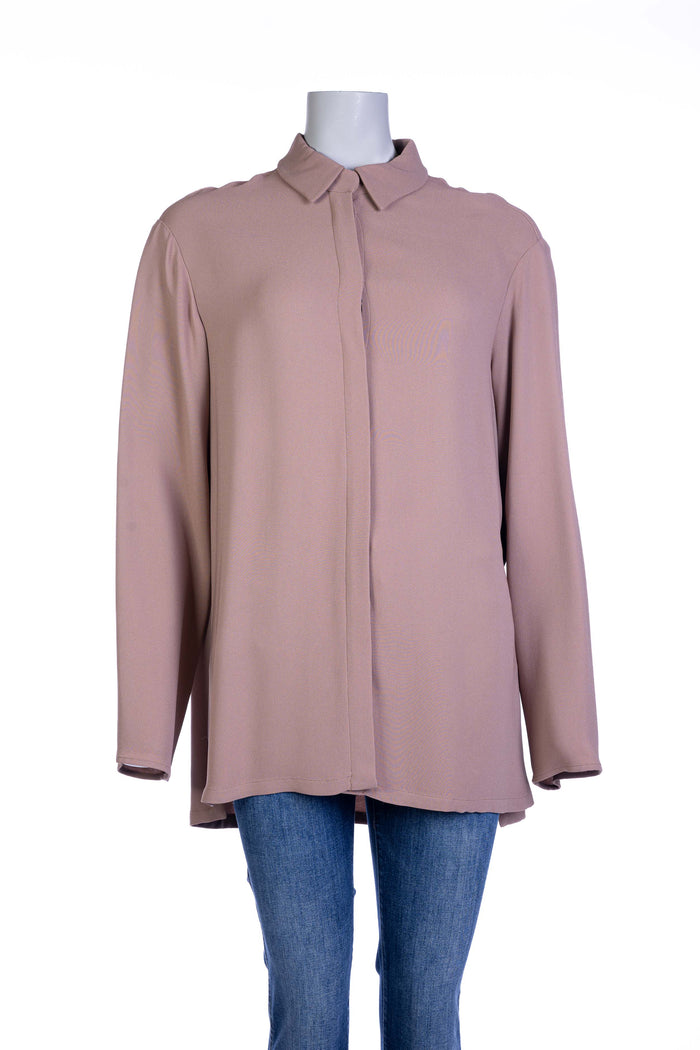Max Mara - Blouse - Donkerbeige