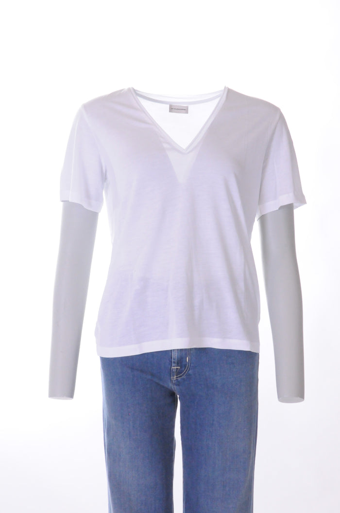 Malene Birger - T-Shirt - Wit