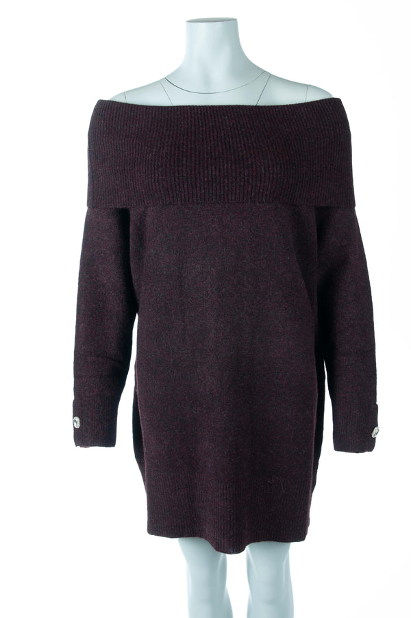 BSB jurk bordeaux voor dames