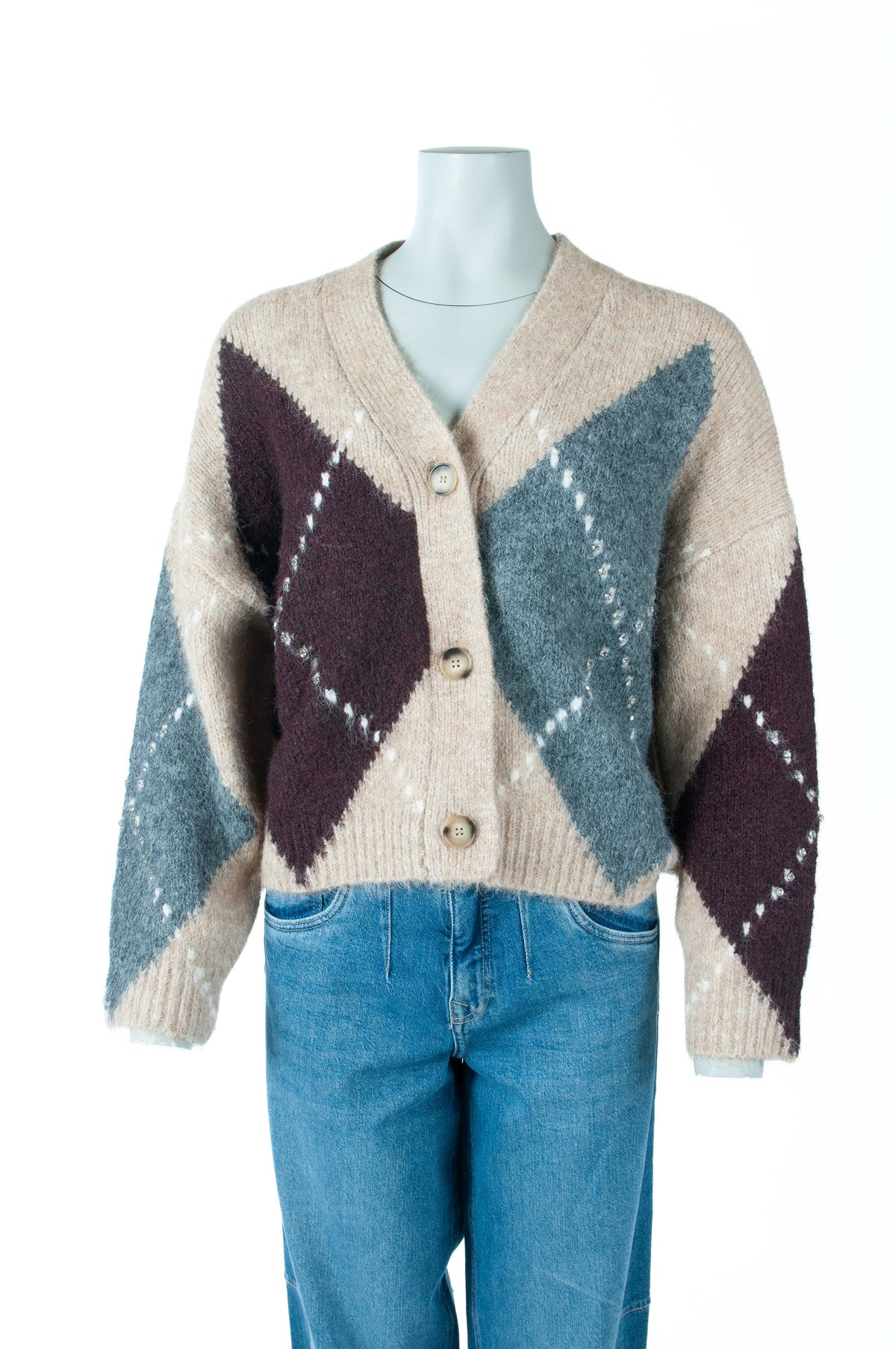 BSB vest beige voor dames