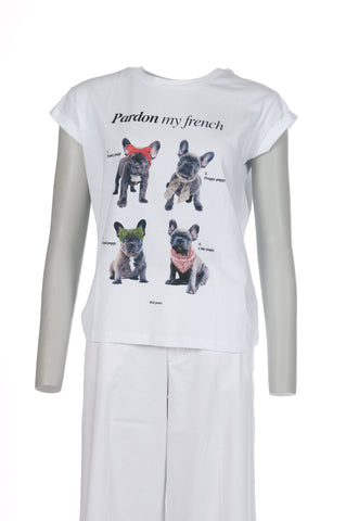 Bsb - T-Shirt - Wit(Hond)