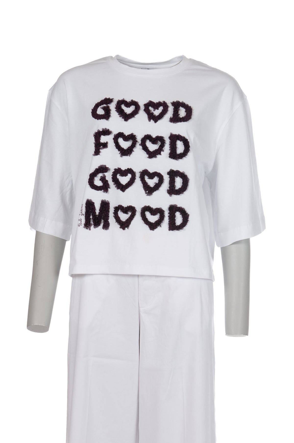 BSB t-shirt blanc(brun) pour femme