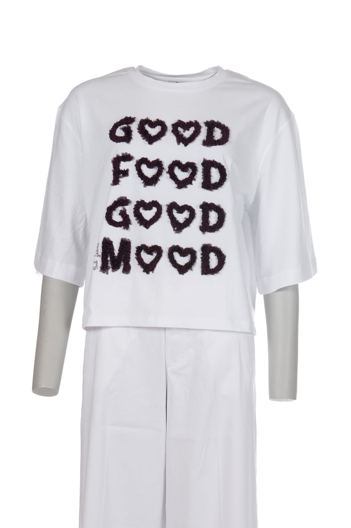 Bsb - T-Shirt - Wit(Bruin)