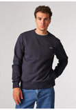 Antwrp basic sweater donkerblauw - voorkant