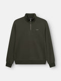 Antwrp - Sweater Halve Rits - Donkergroen