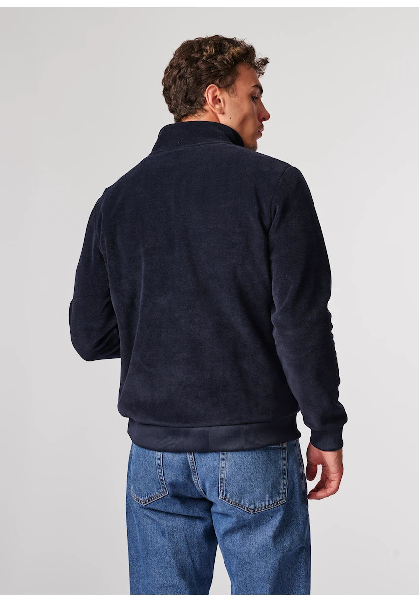 Antwrp Half Zip Fleece Donkerblauw - detail 3