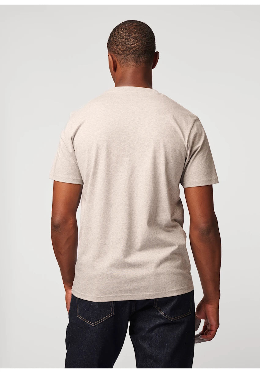 Antwrp Basic T-Shirt Lichtgrijs - detail 3