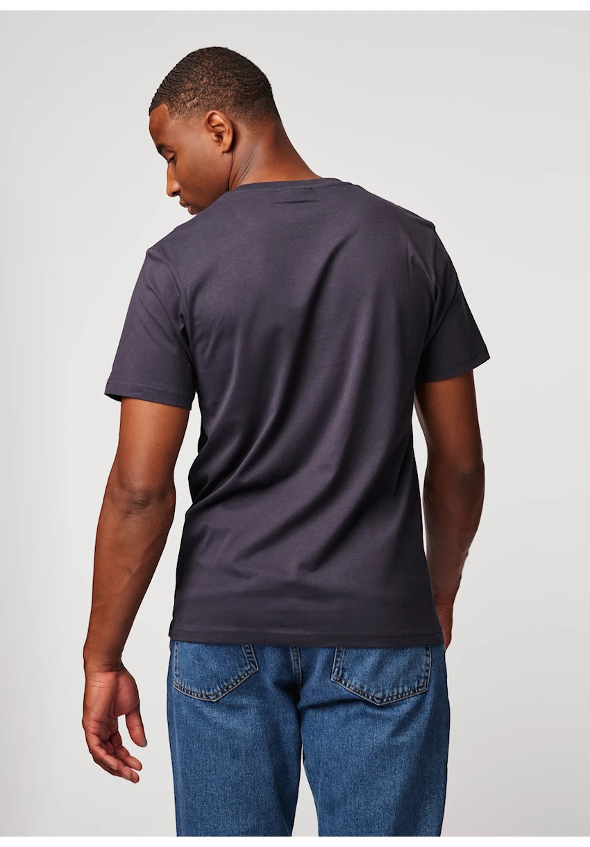 Antwrp Basic T-Shirt Donkerblauw - detail 3