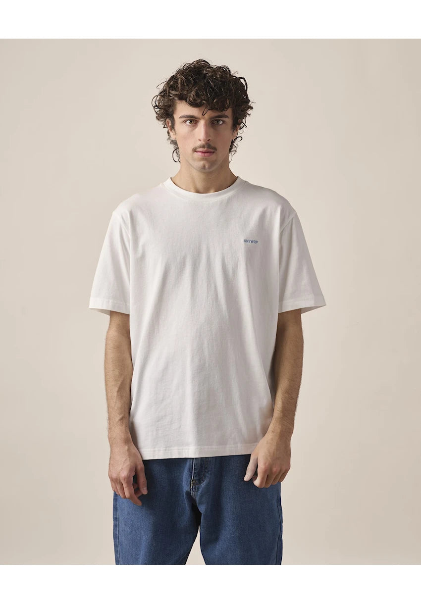 Antwrp Circle Backprint T-shirt ecru/off-white - achterkant