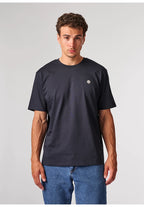 Antwrp Boxing Pigeon Backprint T-Shirt Donkerblauw - detail 3