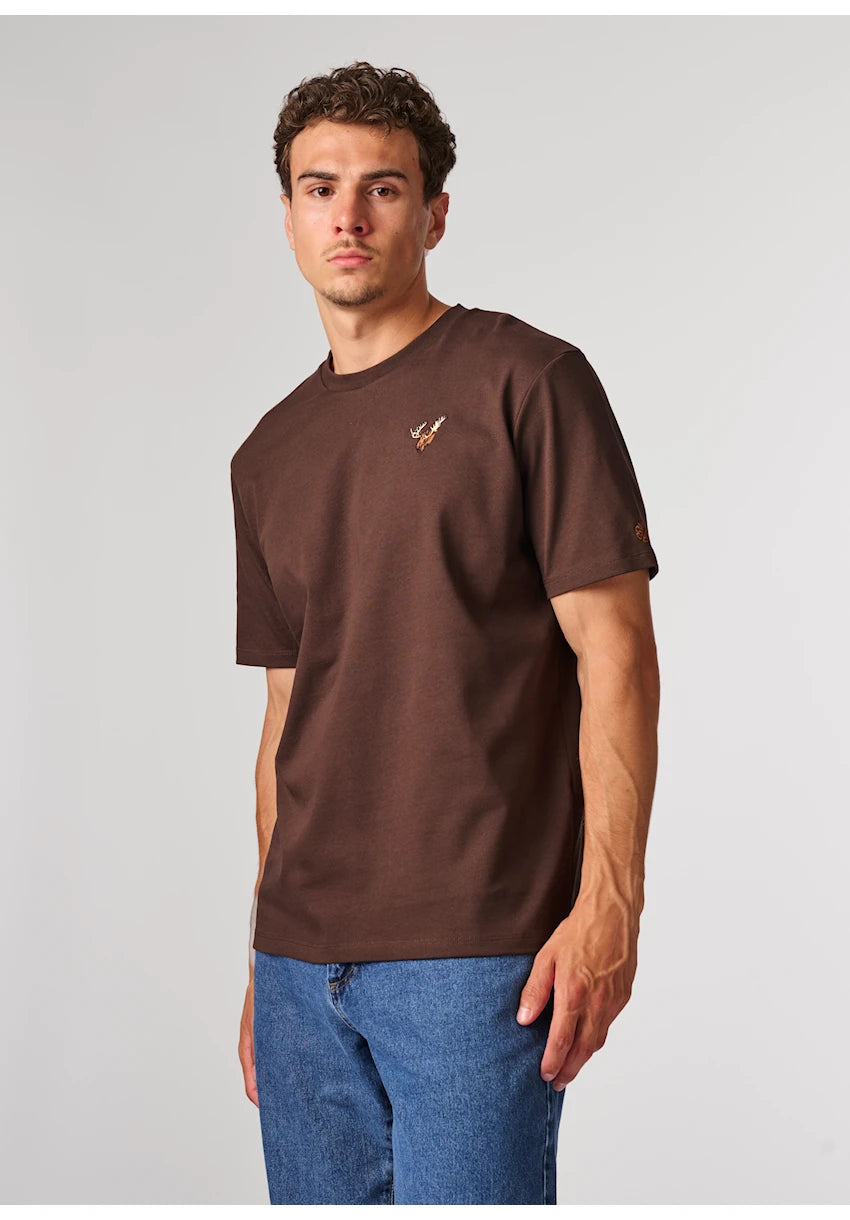 Antwrp Moose T-Shirt Bruin - detail 1