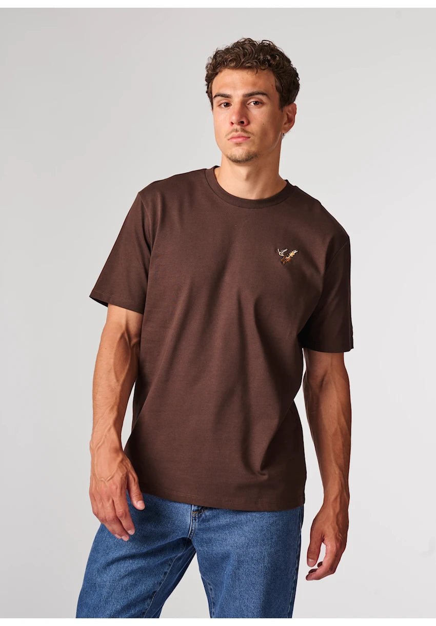 Antwrp Moose T-Shirt Bruin - detail 2