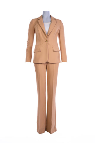 Elisabetta Franchi - Broekpak - Camel