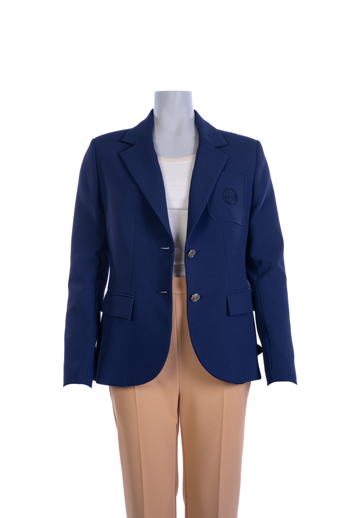Elisabetta Franchi blazer bleu pour femme