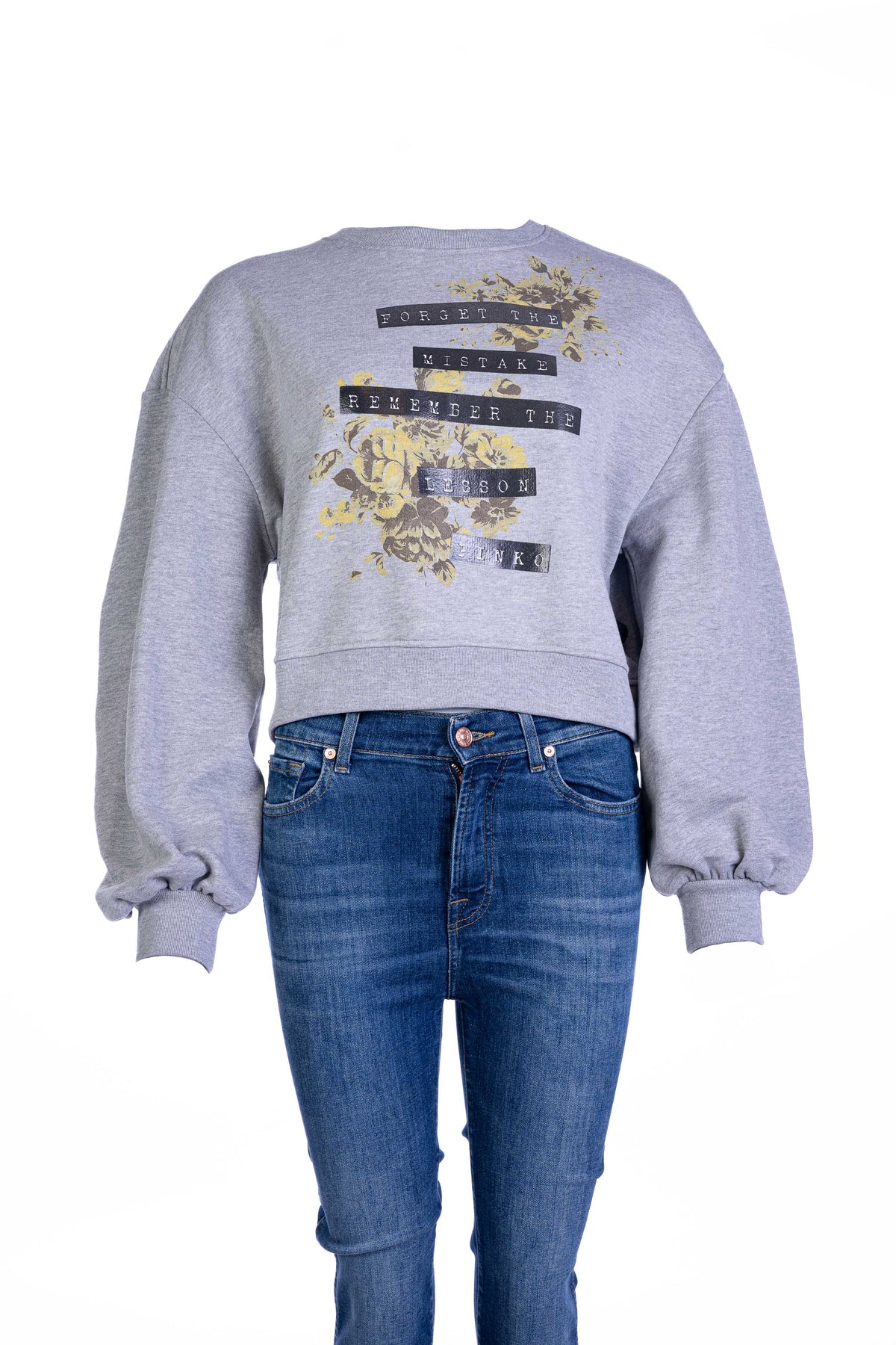 Pinko sweater gris pour femme