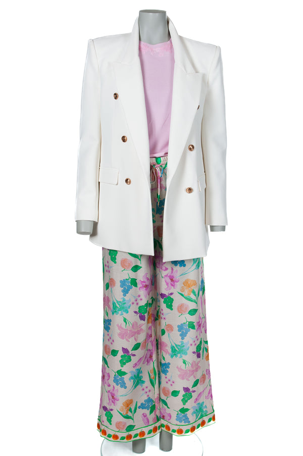 Elisabetta Franchi - Blazer - Wit