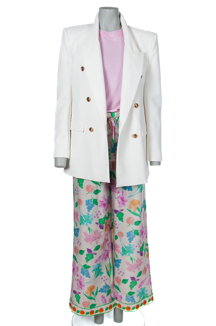 Elisabetta Franchi - Blazer - Wit