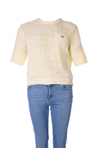 TWIN-SET - TRUI - LICHTGEEL