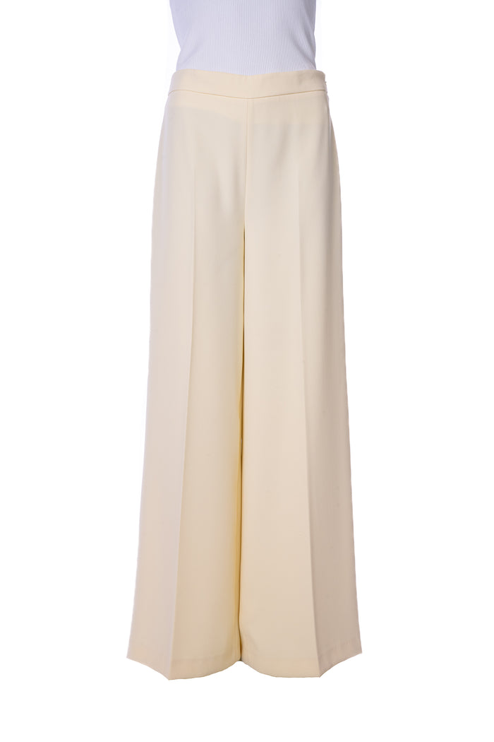 TWIN-SET - BROEK - LICHTGEEL