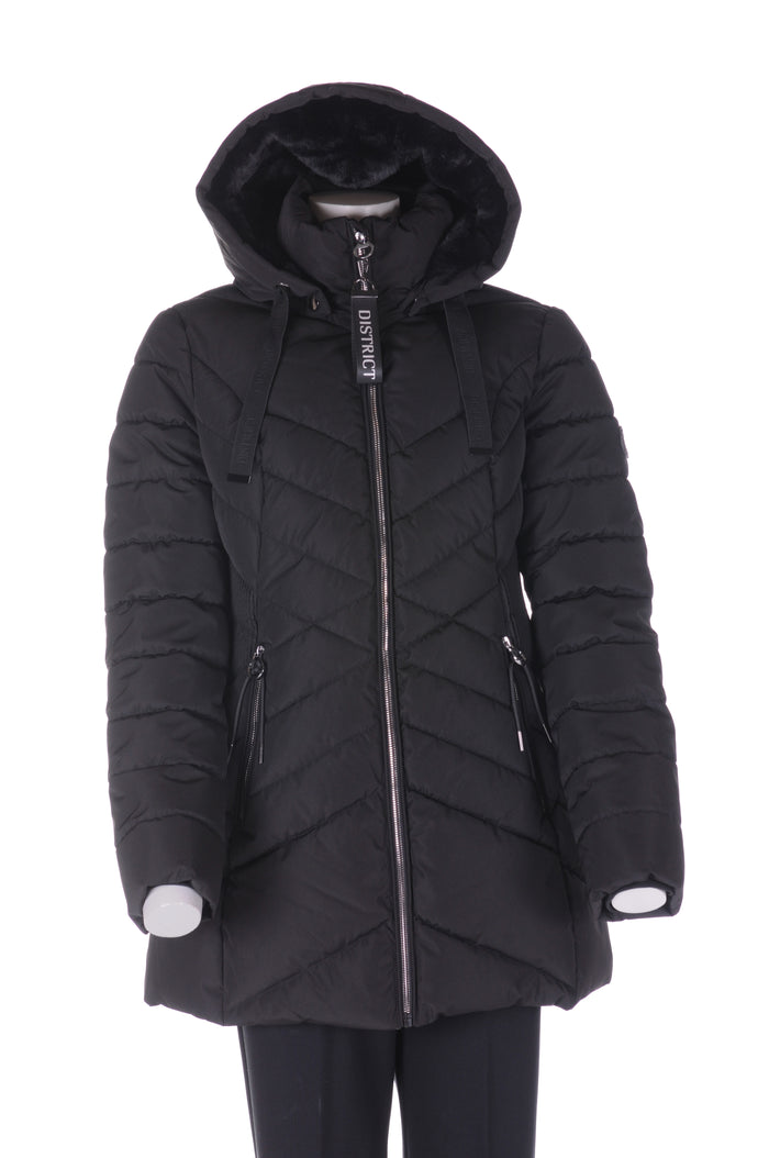 District - Vest - Zwart