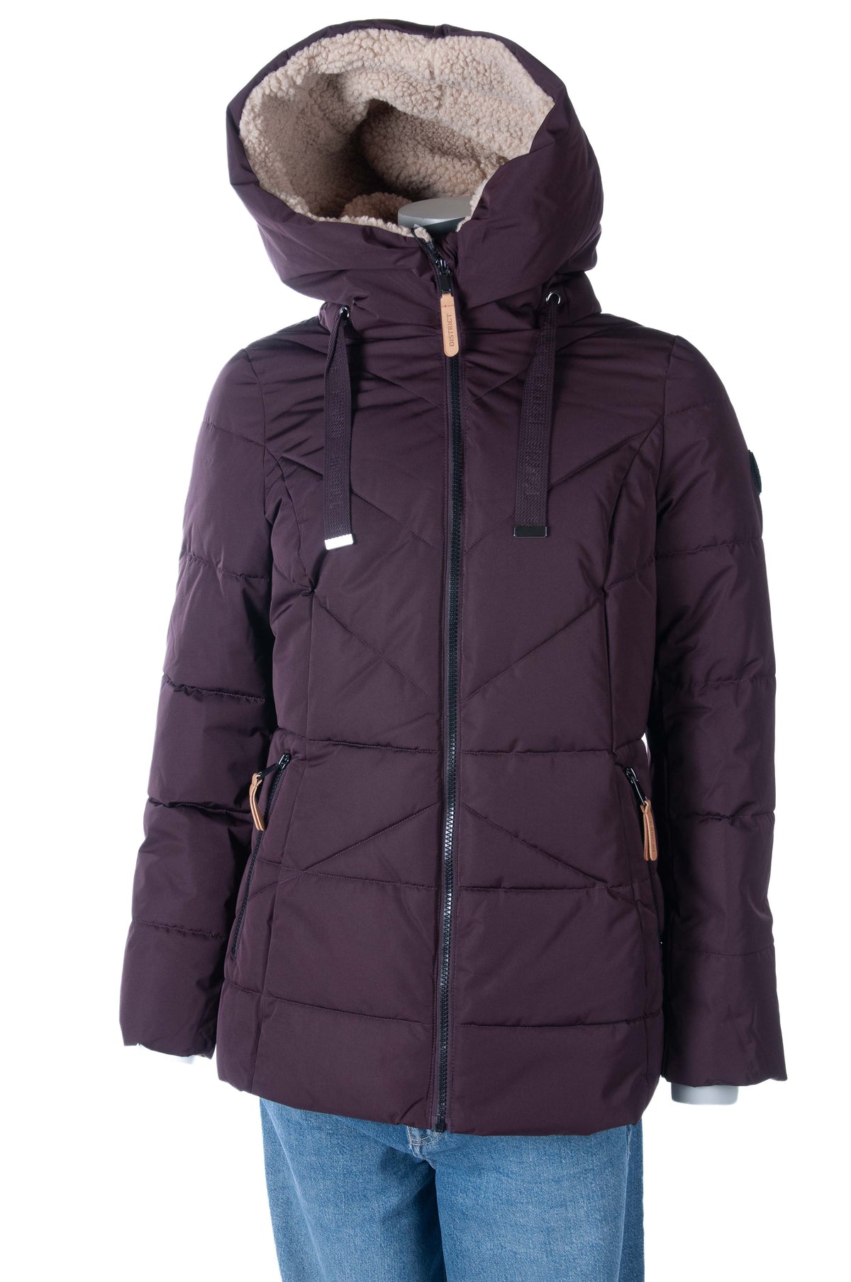 District jas bordeaux voor dames
