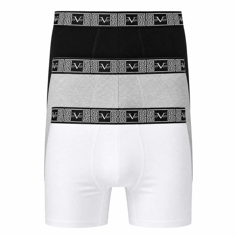 V1969 - 3 pack - Boxershorts - Zwart/Wit/Grijs