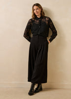 La Fée Maraboutée blouse zwart Pepa