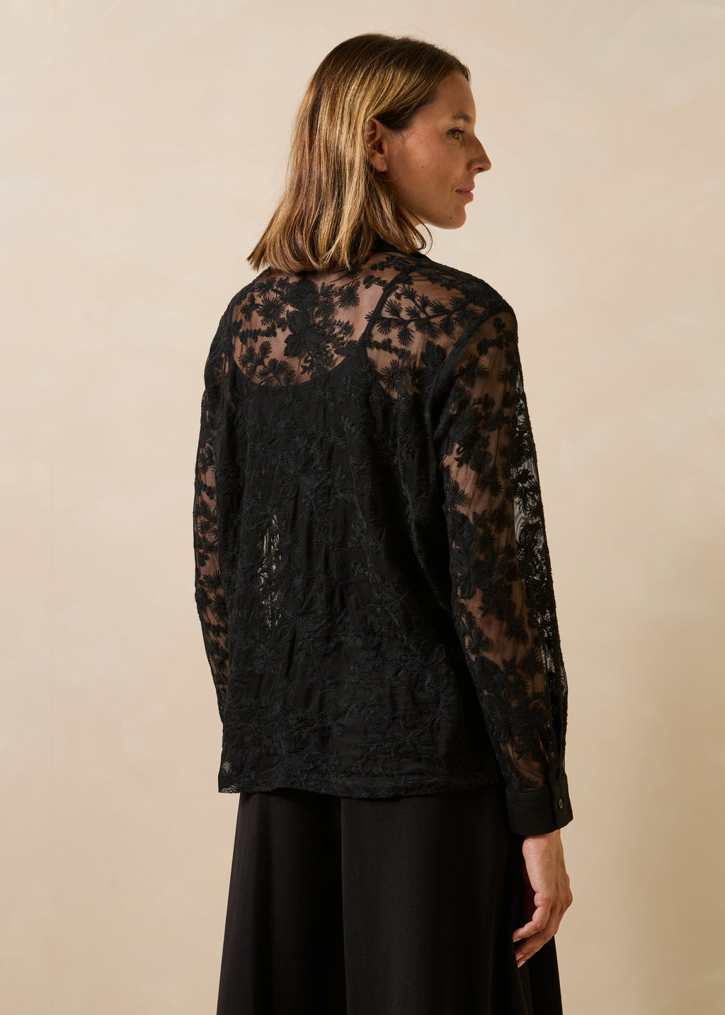 La Fée Maraboutée blouse zwart Pepa